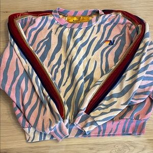 AVIATOR NATION tiger print sweatshirt